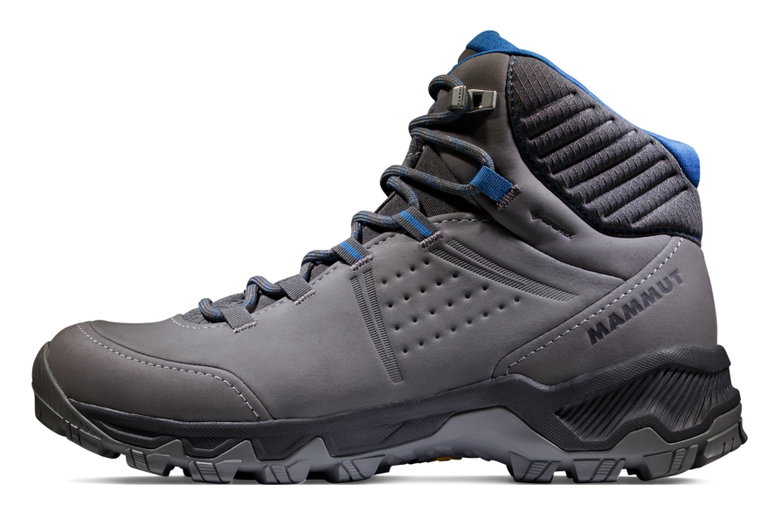 Mammut Wanderschuhe Nova Mid IV GTX (All-Terrain, Nubukleder, wasserdicht) titaniumgrau Damen